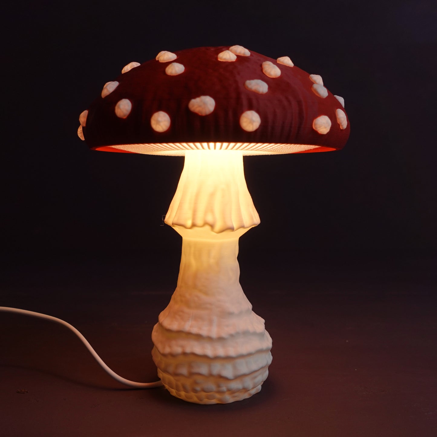 Toadstool Mushroom Lamp