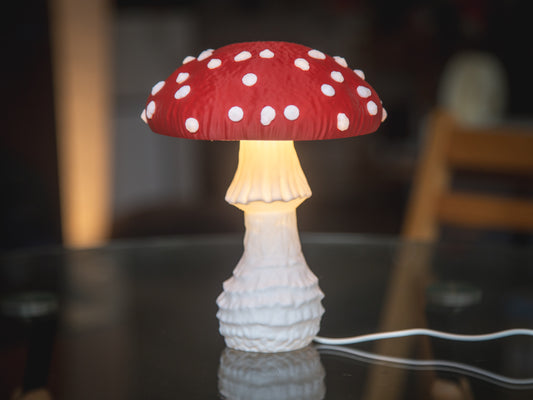 Toadstool Mushroom Lamp