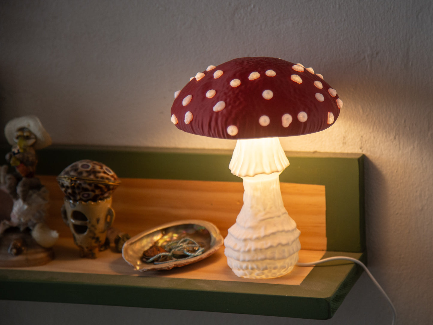 Toadstool Mushroom Lamp